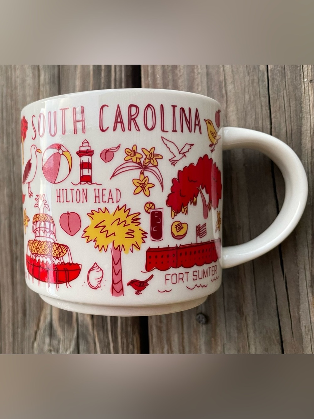 Starbucks - SOUTH CAROLINA - Been There Series mug - Across the Globe